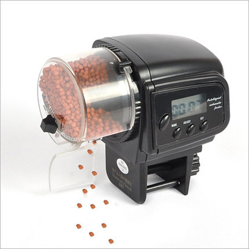 Automatic Fish Feeder with Digital LCD Pets and Us